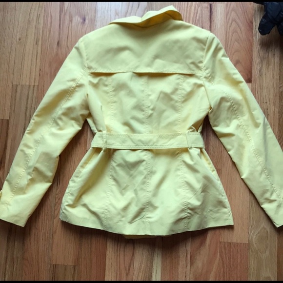 Soft Pastel Yellow Peacoat - Picture 5 of 8